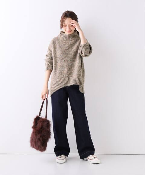 Mixヤーンタートルプルオーバー Slobe Iena スローブ イエナ 公式のファッション通販 Baycrew S Store