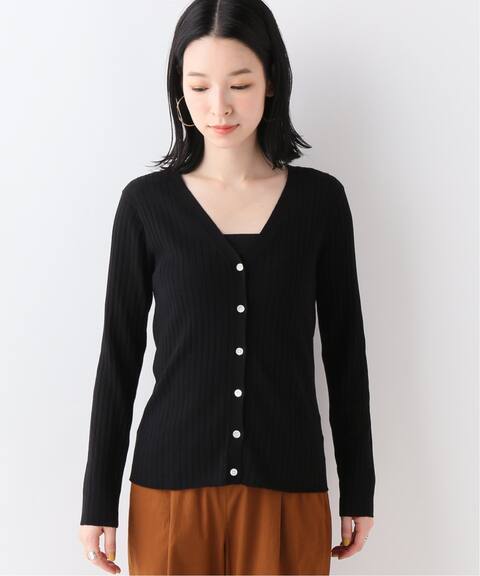 アイスコットンワイドリブカーディガン Slobe Iena スローブ イエナ 公式のファッション通販 Baycrew S Store