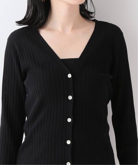 アイスコットンワイドリブカーディガン Slobe Iena スローブ イエナ 公式のファッション通販 Baycrew S Store