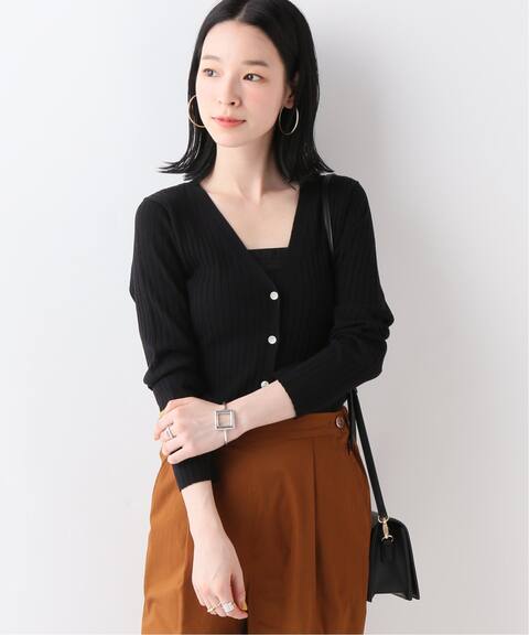 アイスコットンワイドリブカーディガン Slobe Iena スローブ イエナ 公式のファッション通販 Baycrew S Store