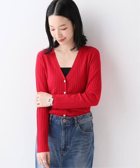 アイスコットンワイドリブカーディガン Slobe Iena スローブ イエナ 公式のファッション通販 Baycrew S Store