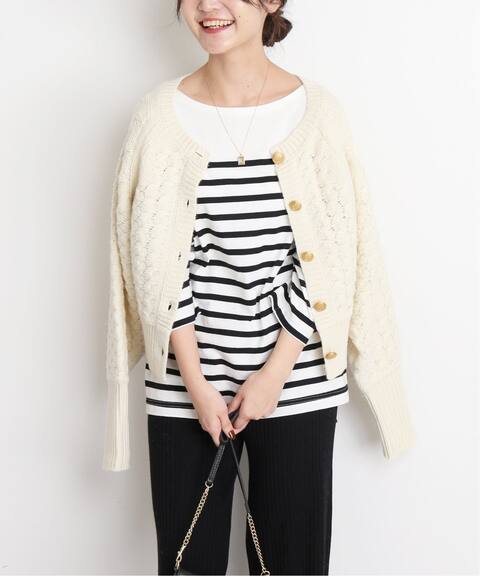 ドルマンショートカーディガン Slobe Iena スローブ イエナ 公式のファッション通販 Baycrew S Store