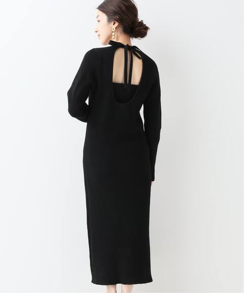 Slobe Iena Fi M リブバックオープンワンピース Slobe Iena スローブ イエナ 公式のファッション通販 Baycrew S Store