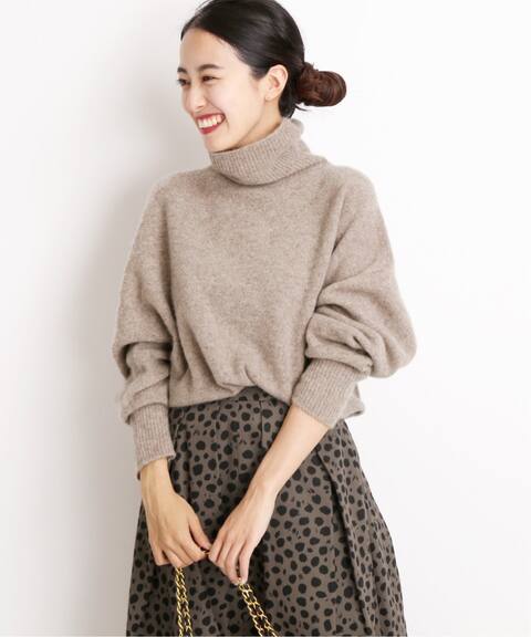 ピュアカシミヤ ドロップショルダー タートルネック Vermeil Par Iena ヴェルメイユ パー イエナ 公式のファッション通販 19080938701030 Baycrew S Store