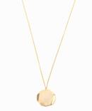 【EDAS】 HATTIE NECKLACE GOLD PLATED BRASS:プレートネックレス