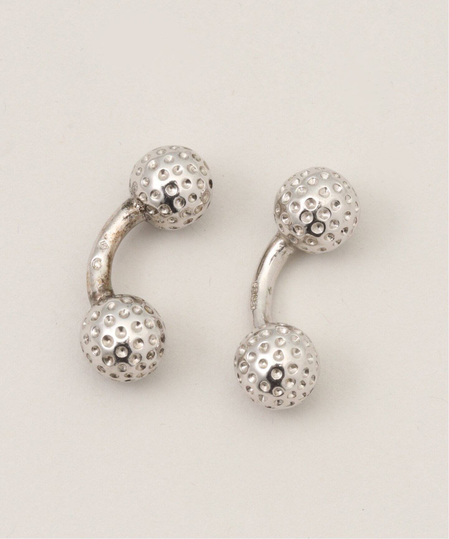 VINTAGE HERMES エルメス / ”Golf Ball Cufflinks” : カフリンクス 