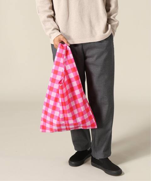 Baggu Standard Baggu ギンガムピンク Boice From Baycrew S ボイスフロムベイクルーズ 公式のファッション通販 Baycrew S Store