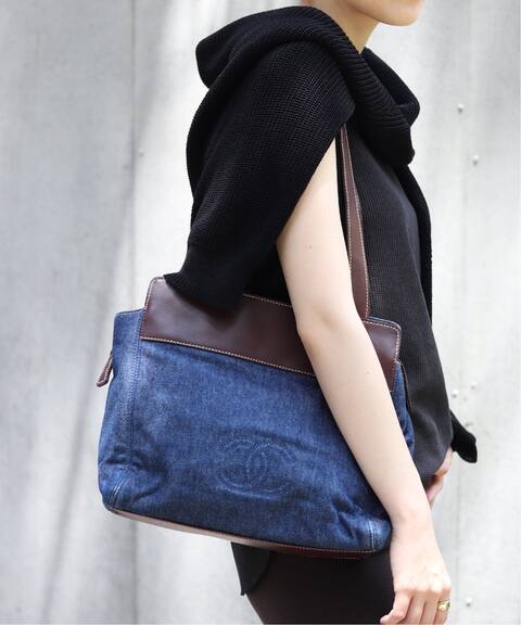 Vintage Chanel デニム トートバッグ Decouverte デクーヴェルト 公式のファッション通販 Baycrew S Store