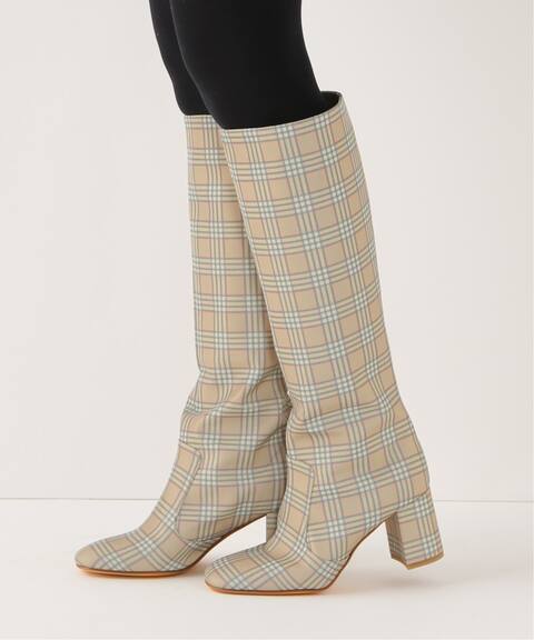 Maryam Nassir Zadeh Plaid Boot Charles Chaton シャルル シャトン 公式のファッション通販 Baycrew S Store