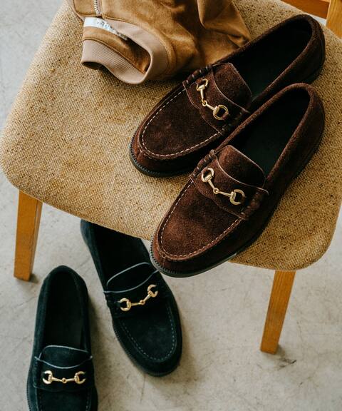 Haruta Edifice ハルタ別注 スエードビットローファー Edifice エディフィス 公式のファッション通販 Baycrew S Store