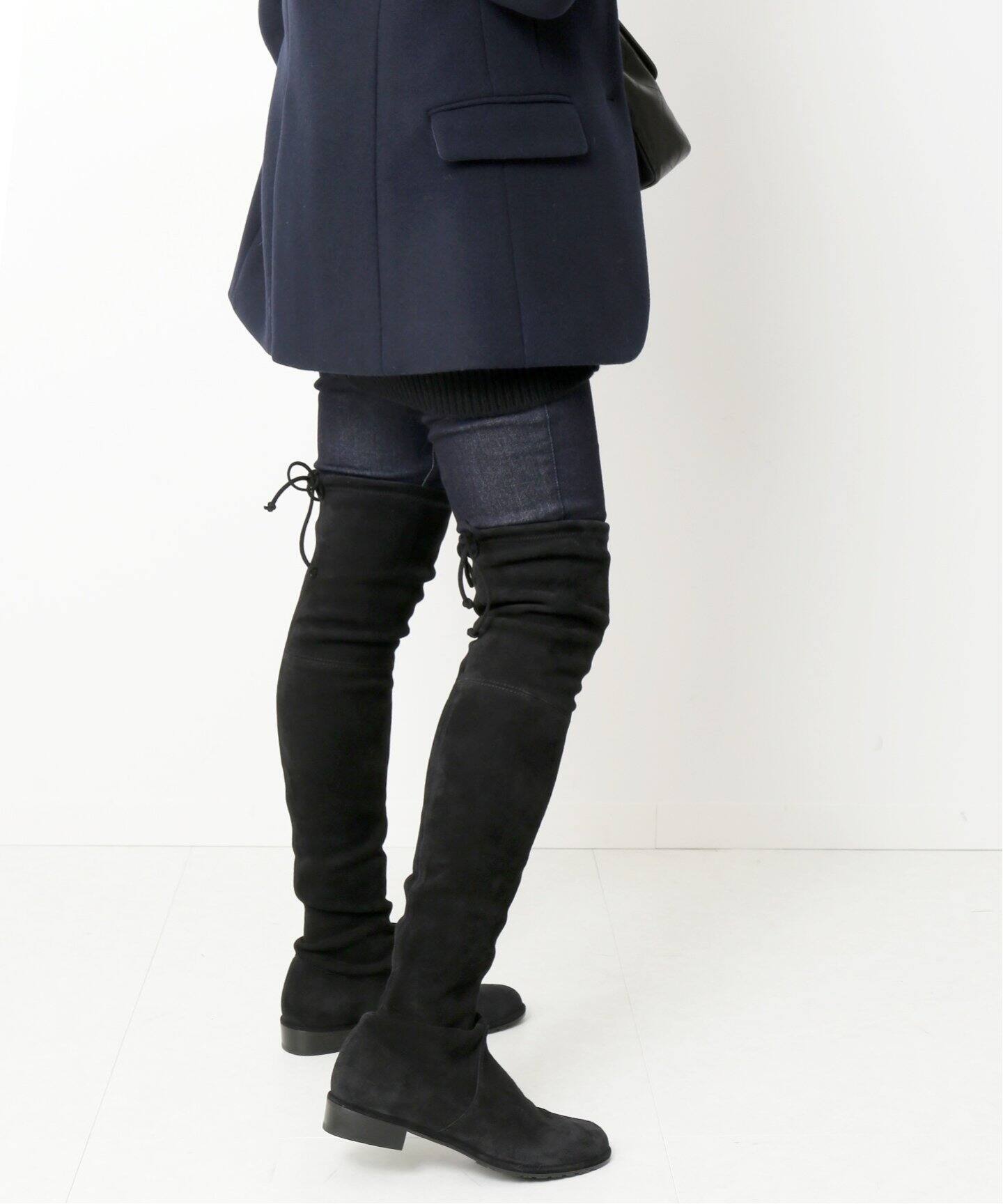 Stuart Weitzman/スチュワート ワイツマン】ストレッチスエード  