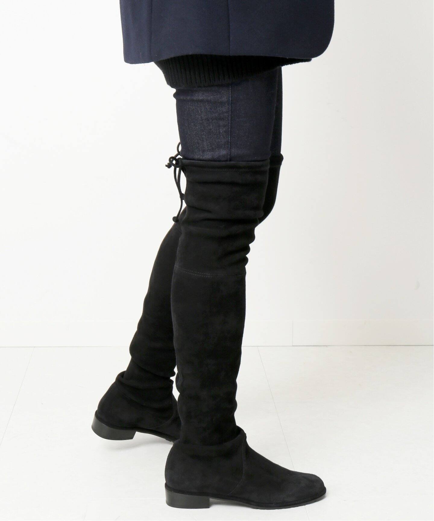 Stuart Weitzman/スチュワート ワイツマン】ストレッチスエード  