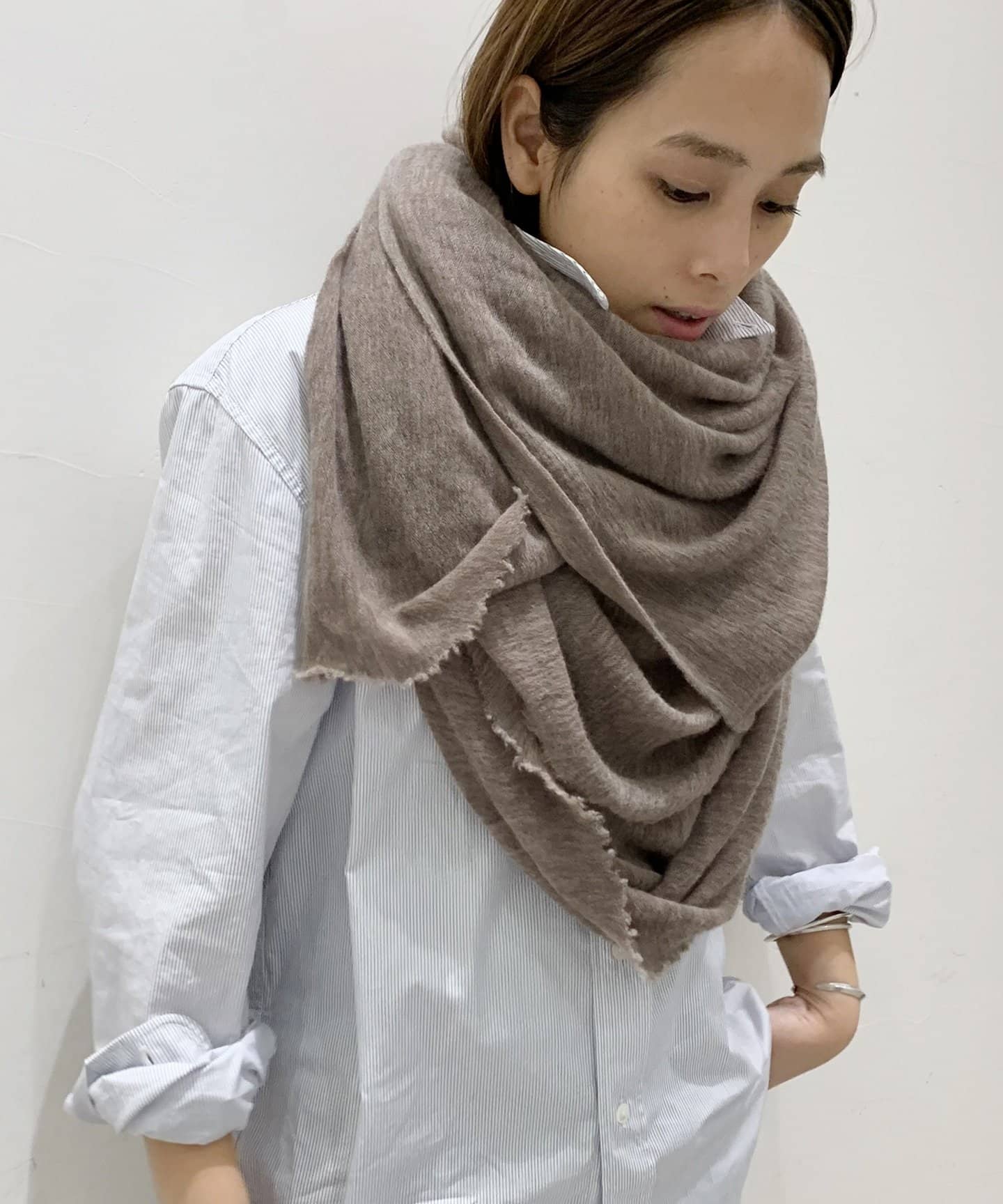 Botto giuseppe cashmere scarf Clearance