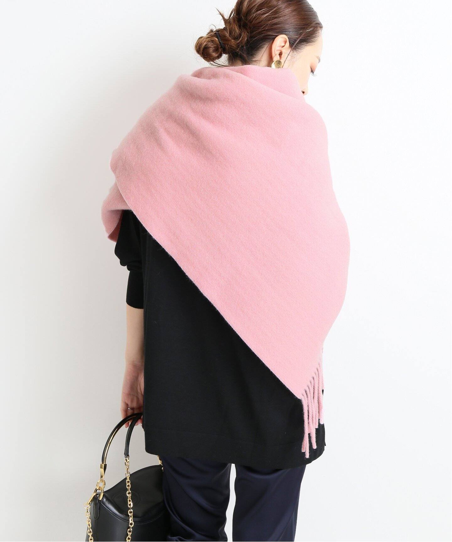 ASAUCE MELER EXファインラムスポンディッシュウールストール（別注