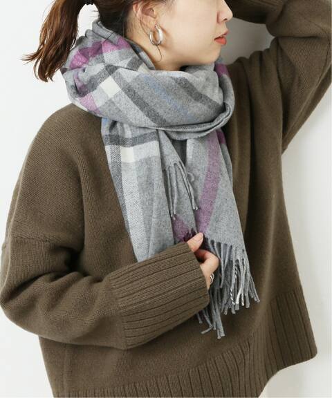 Johnstons ジョンストンズ 別注ウールカシミアチェックストール Journal Standard ジャーナルスタンダード 公式のファッション通販 Baycrew S Store