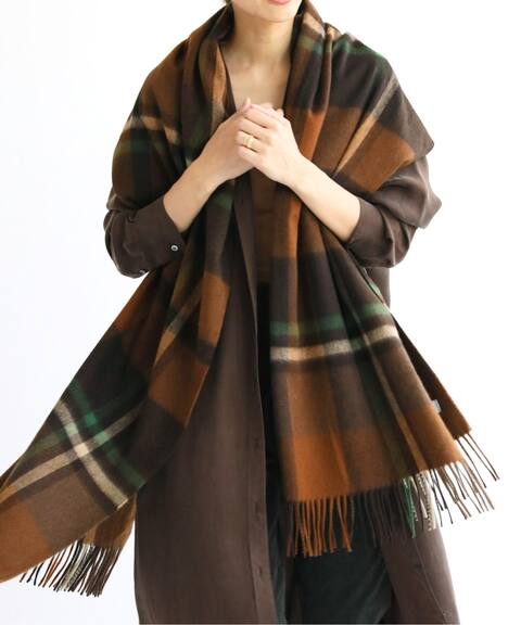 Joshuaellis ジョシュアエリス カシミヤチェックストール Iena イエナ 公式のファッション通販 Baycrew S Store Joshuaellis ジョシュアエリス カシミヤチェックストール Iena イエナ 公式のファッション通販 Baycrew S Store