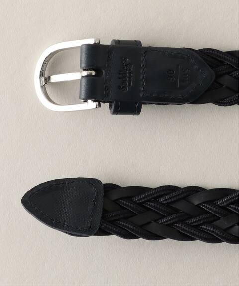 saddler s サドラーズ レーヨン レザーコンビ メッシュベルト edifice エディフィス 公式のファッション通販 19099310200110 baycrew s store