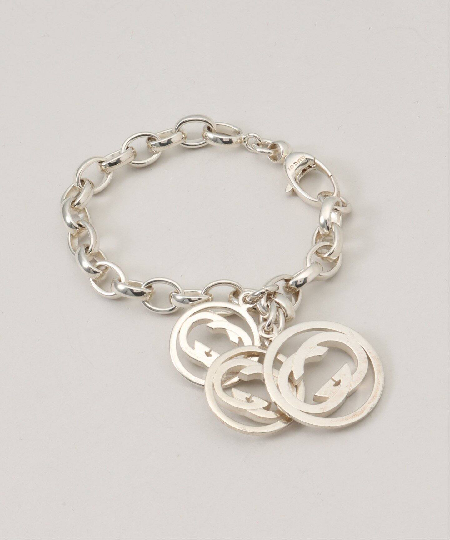VINTAGE GUCCI/グッチ】Interlocking bracelet（ブレスレット 