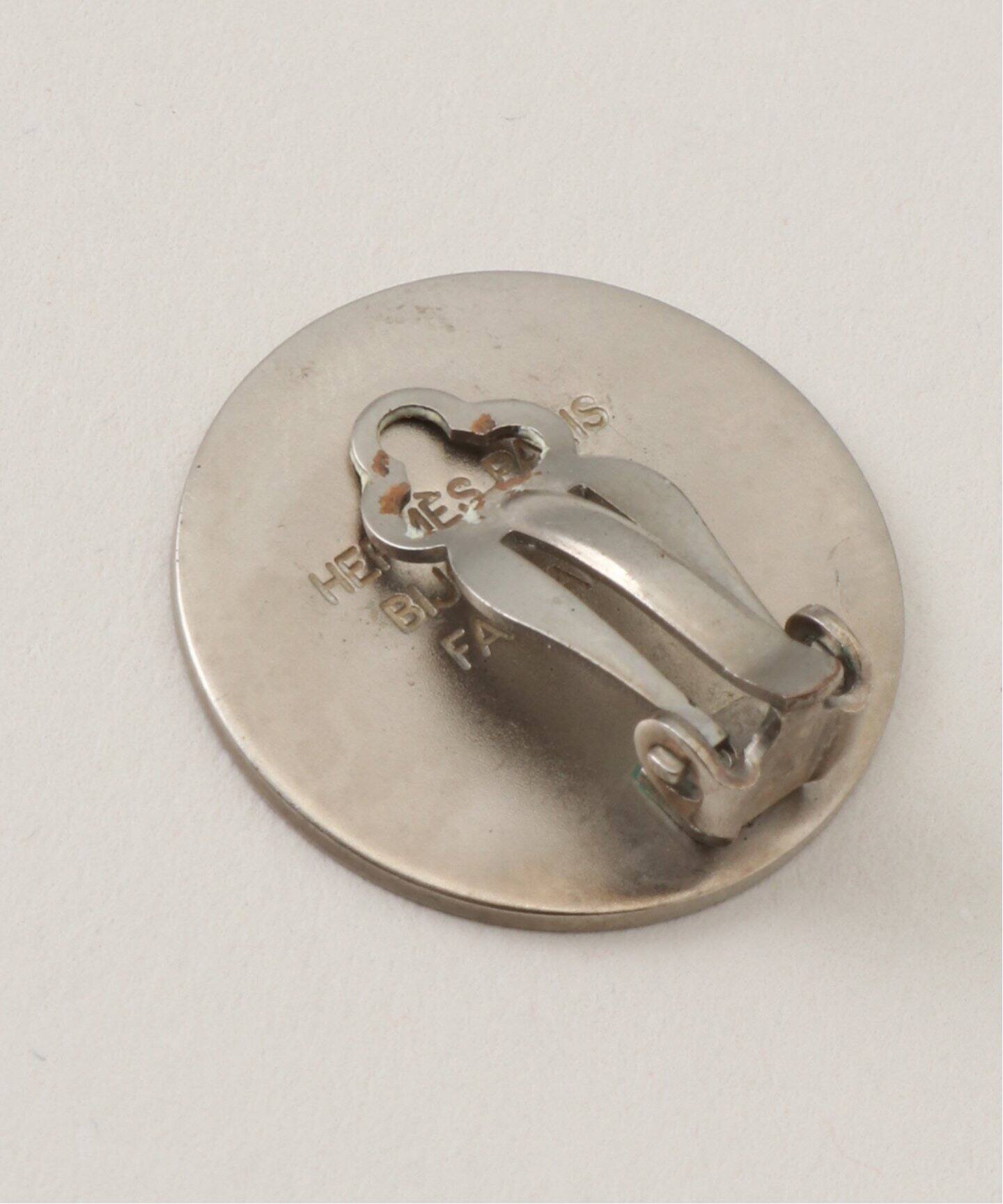 VINTAGE HERMES/エルメス】 Sellier earring(両耳)（イヤリング 