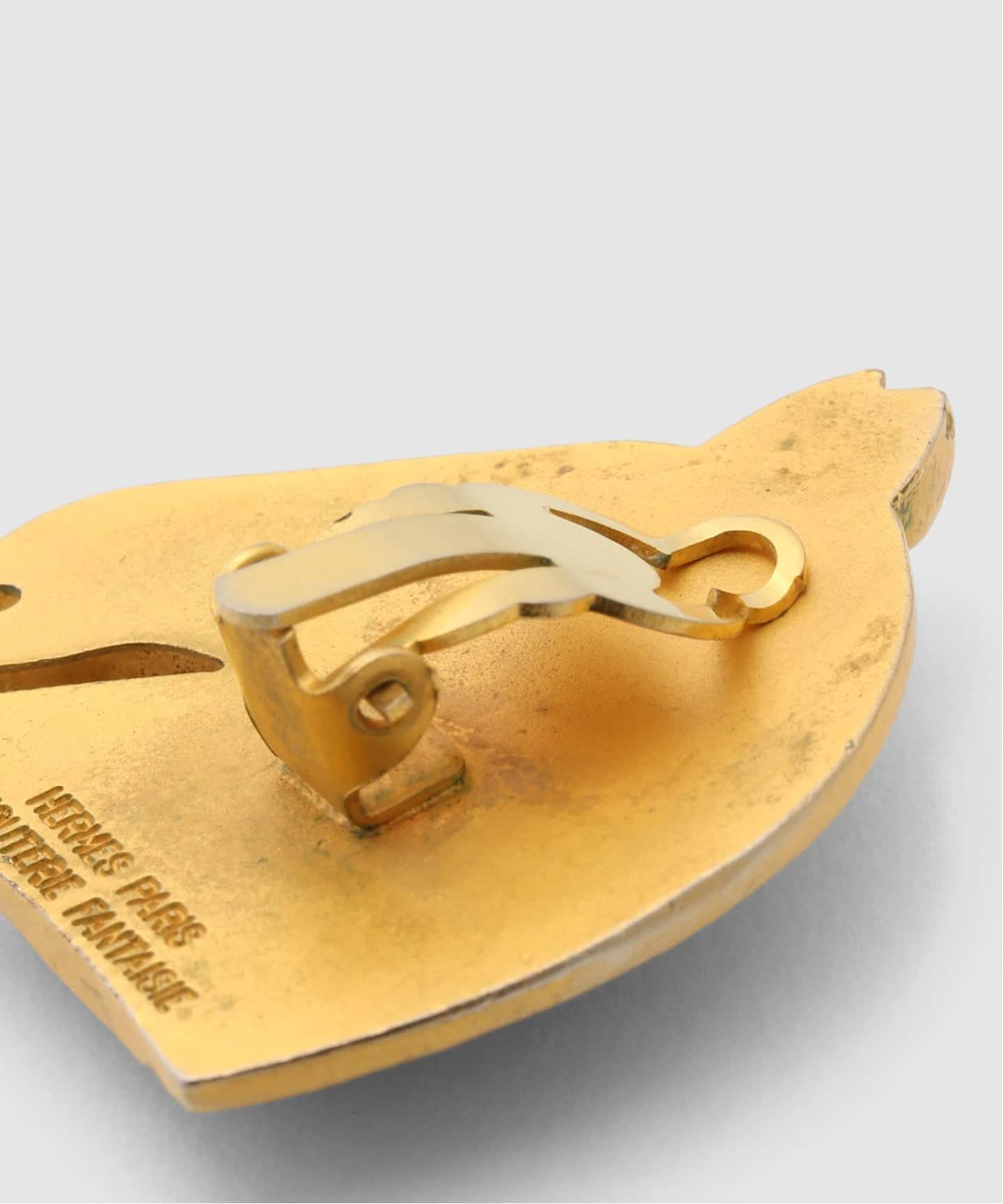 VINTAGE HERMES/エルメス】Horse Earring(両耳)（イヤリング