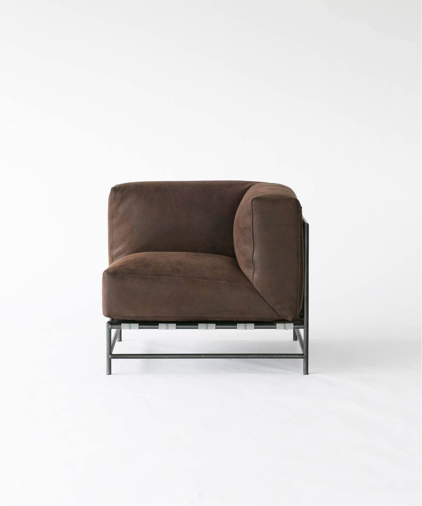 中型商品》LAVAL SECTIONAL SOFA BLOCK CORNER LEATHER ラバル 