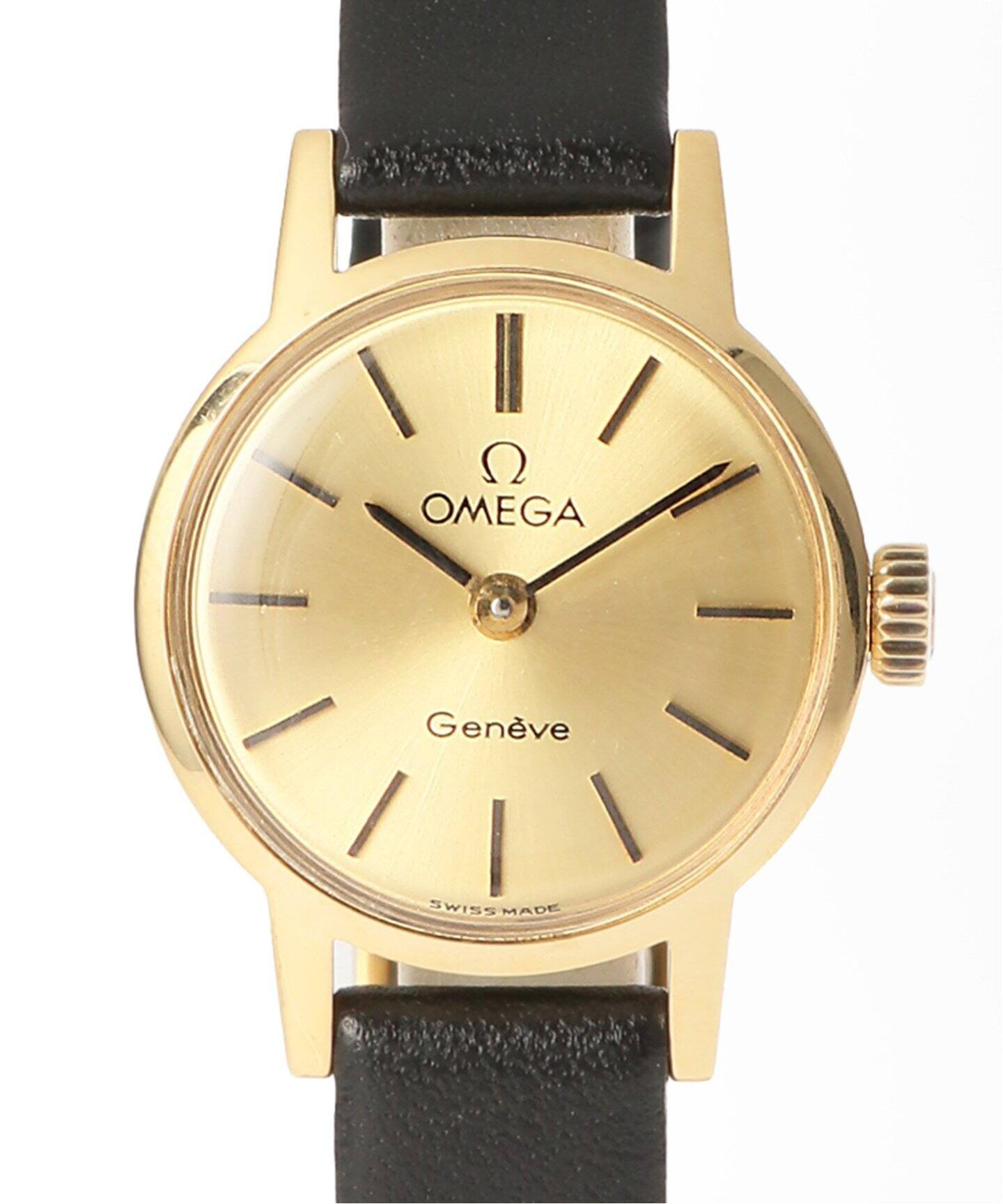 OMEGA / オメガ】Geneve / ジュネーブ18kyg【ウォッチ】（ヴィンテージ  