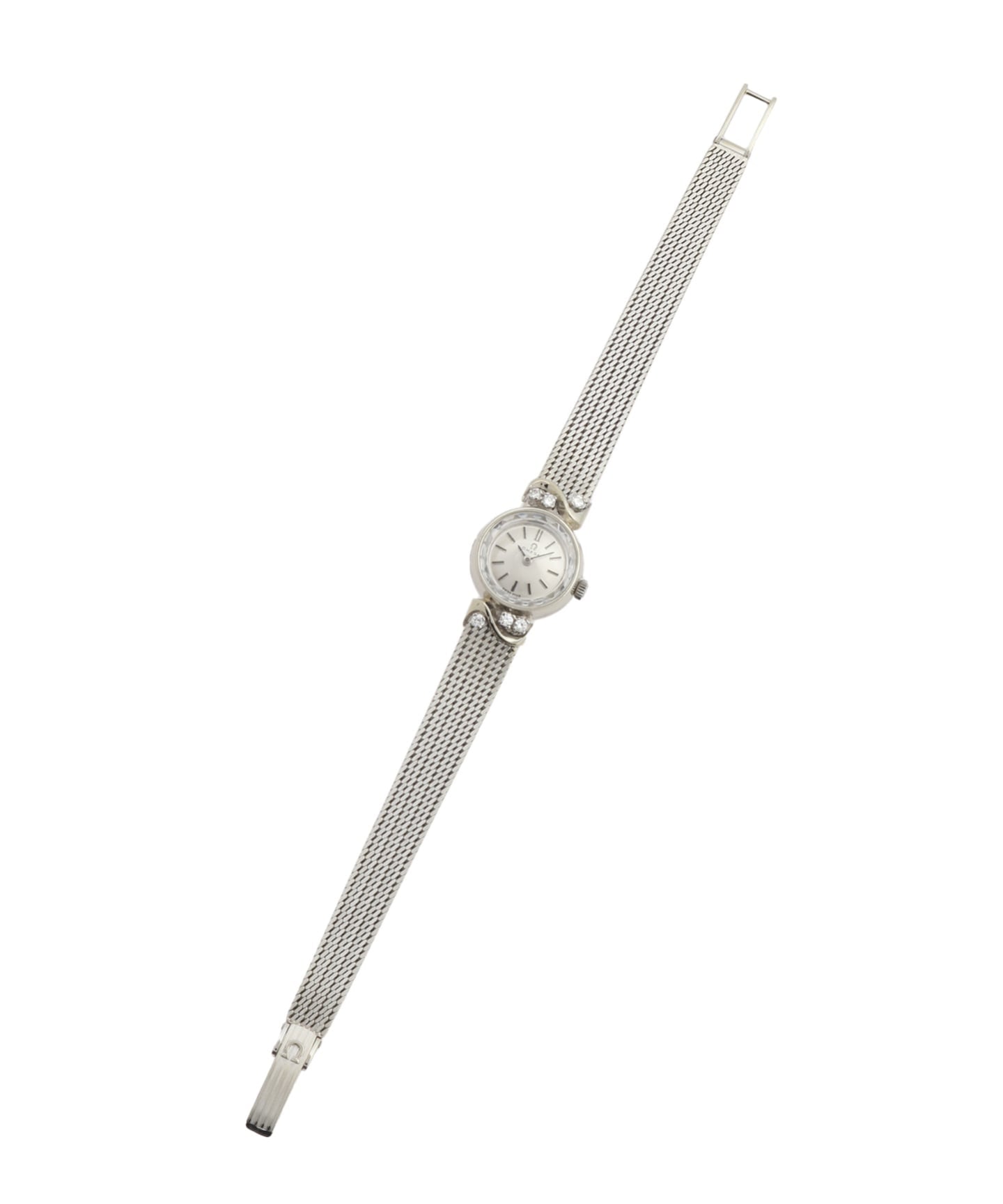 OMEGA Cut glass / Integrated 18K WG Diamond（ヴィンテージ