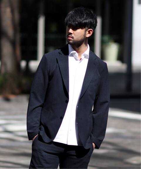 Function Mobile Evalet シアサッカー ジャケット セットアップ着用可能 Edifice エディフィス 公式のファッション通販 Baycrew S Store