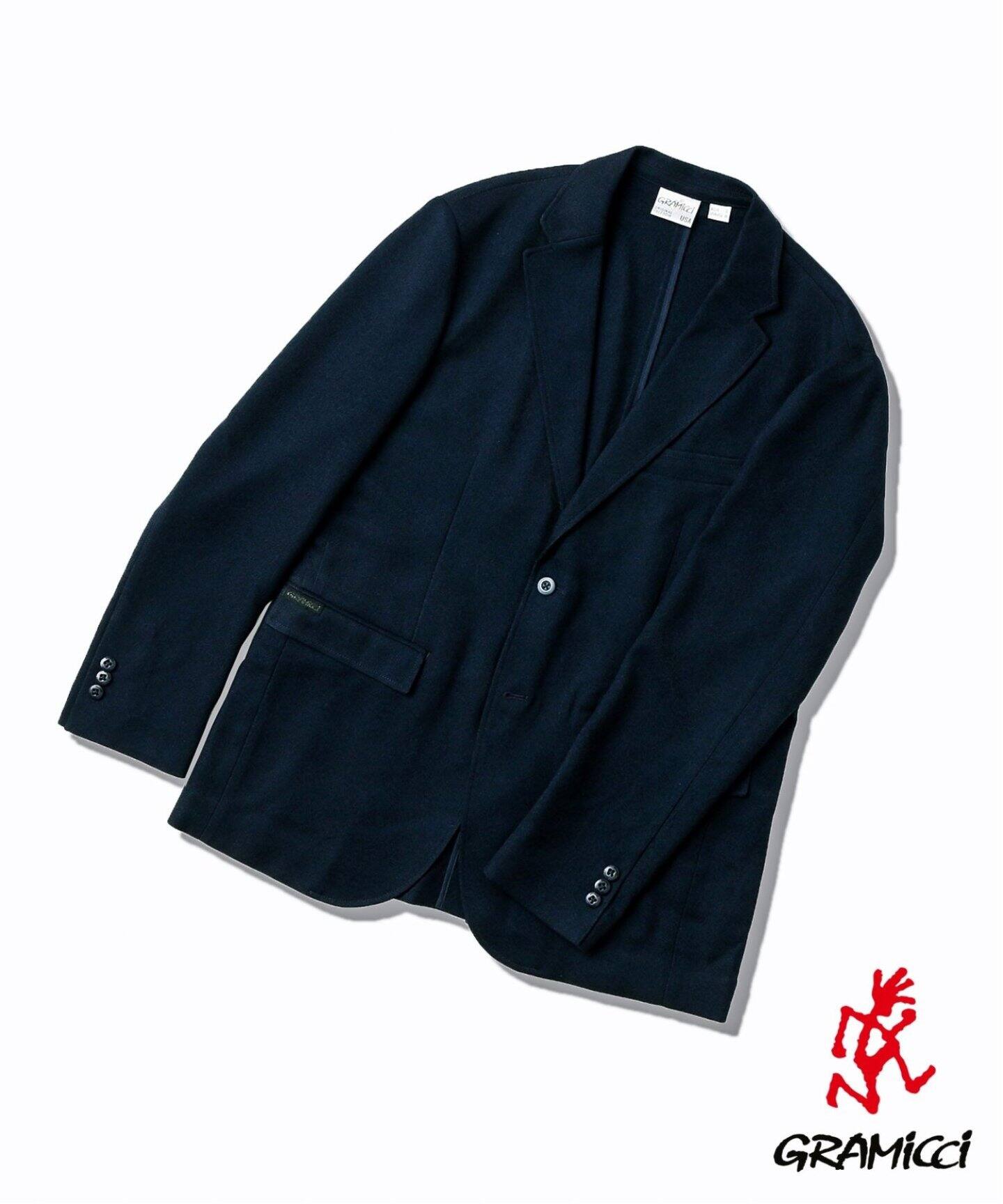 GRAMICCI × EDIFICE 別注 ウールライク セットアップ【M】