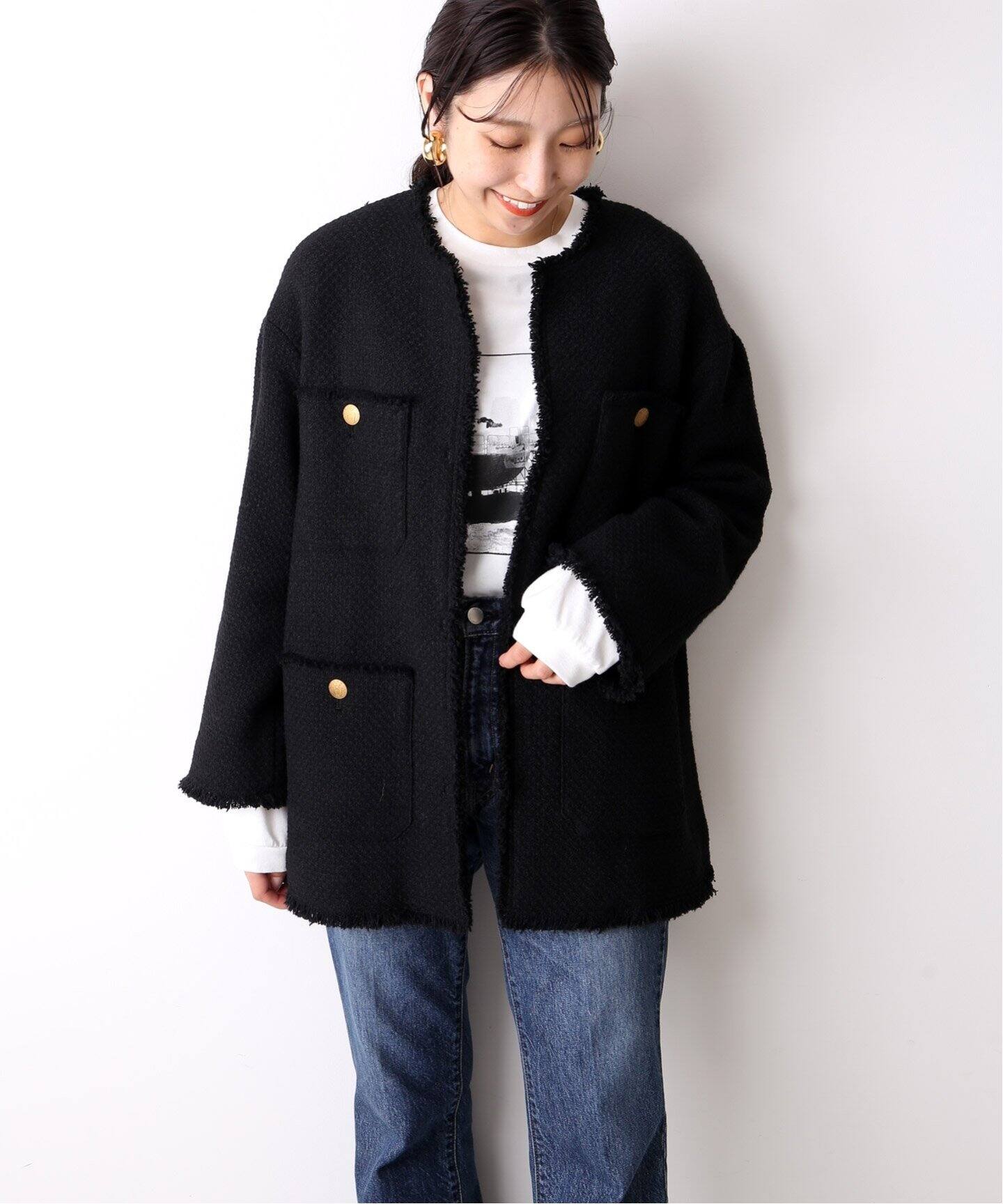 金子 綾さんが纏う 大人のジャケットスタイル｜JOURNAL STANDARD