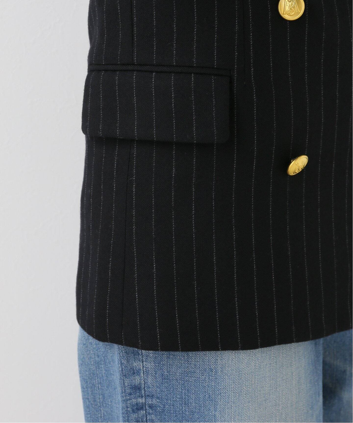 MADISON BLUE/マディソンブルー】Bleecker W6B W/STRIPE|L 公式販売 エリナ様♡ご専用【MADISONBLUE】 W6B BLAZER テーラードジャケット