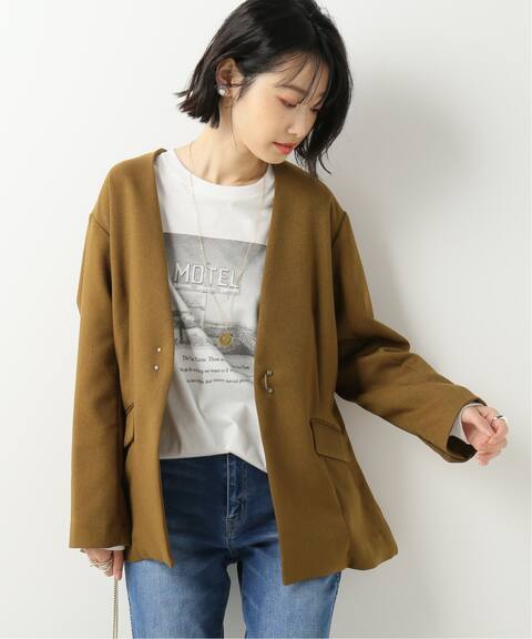 Pカルゼvネックジャケット B C Stock ベーセーストック 公式のファッション通販 Baycrew S Store