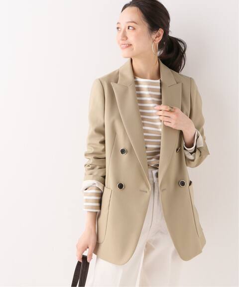 ウールダブルブレストジャケット Iena イエナ 公式のファッション通販 Baycrew S Store