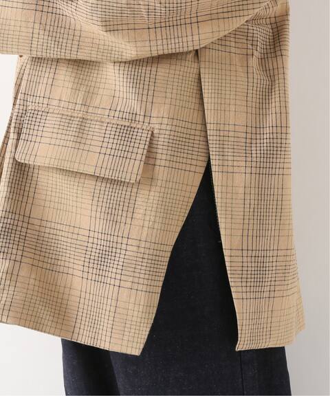 Clane クラネ Side Slit Over テーラージャケット Slobe Iena スローブ イエナ 公式のファッション通販 Baycrew S Store