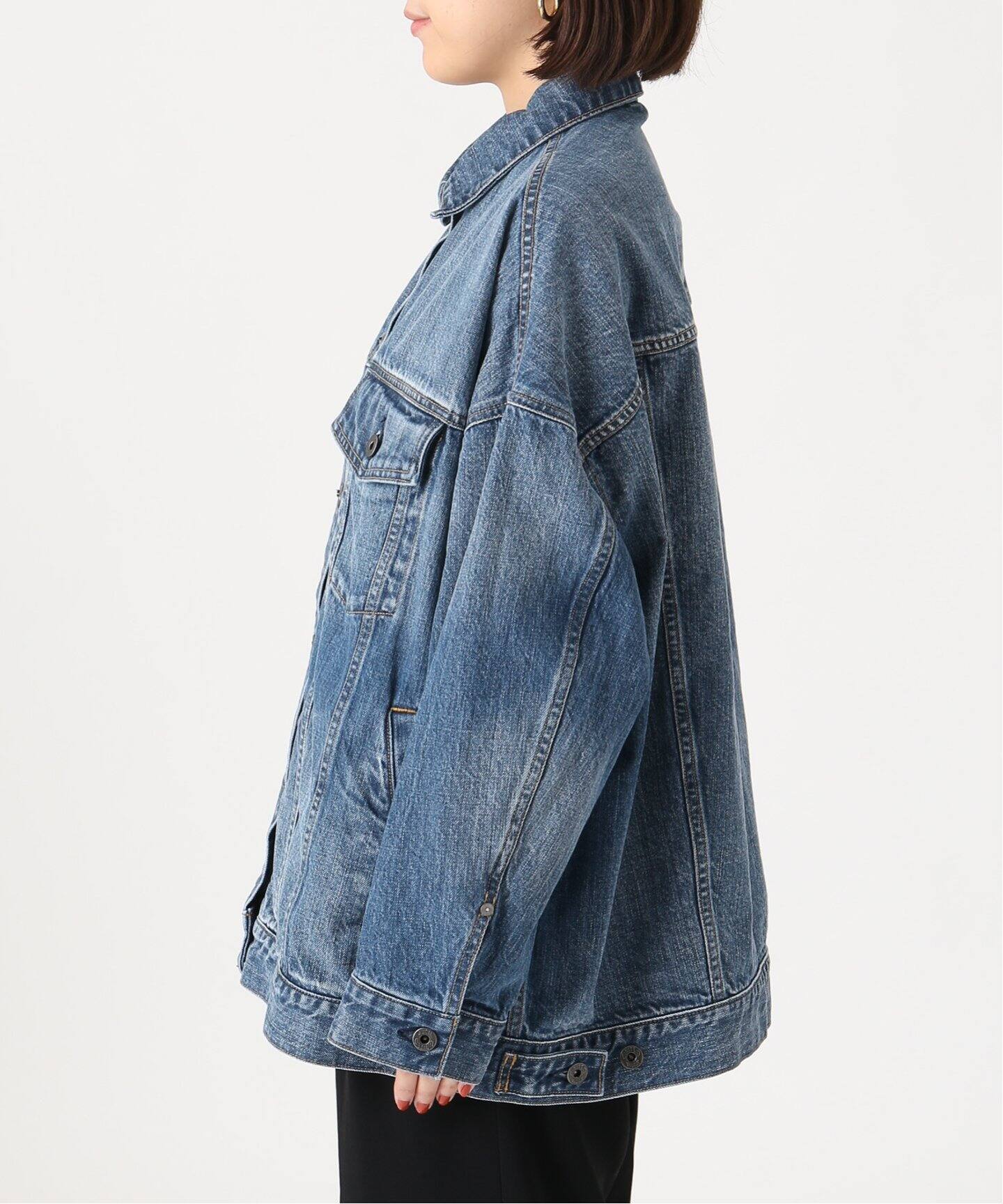5 1/2】OVER DENIM 3RD ジャケット◇|Spick and Span(スピック オリジナル商品 spick&span デニムジャケット Gジャン/デニムジャケット