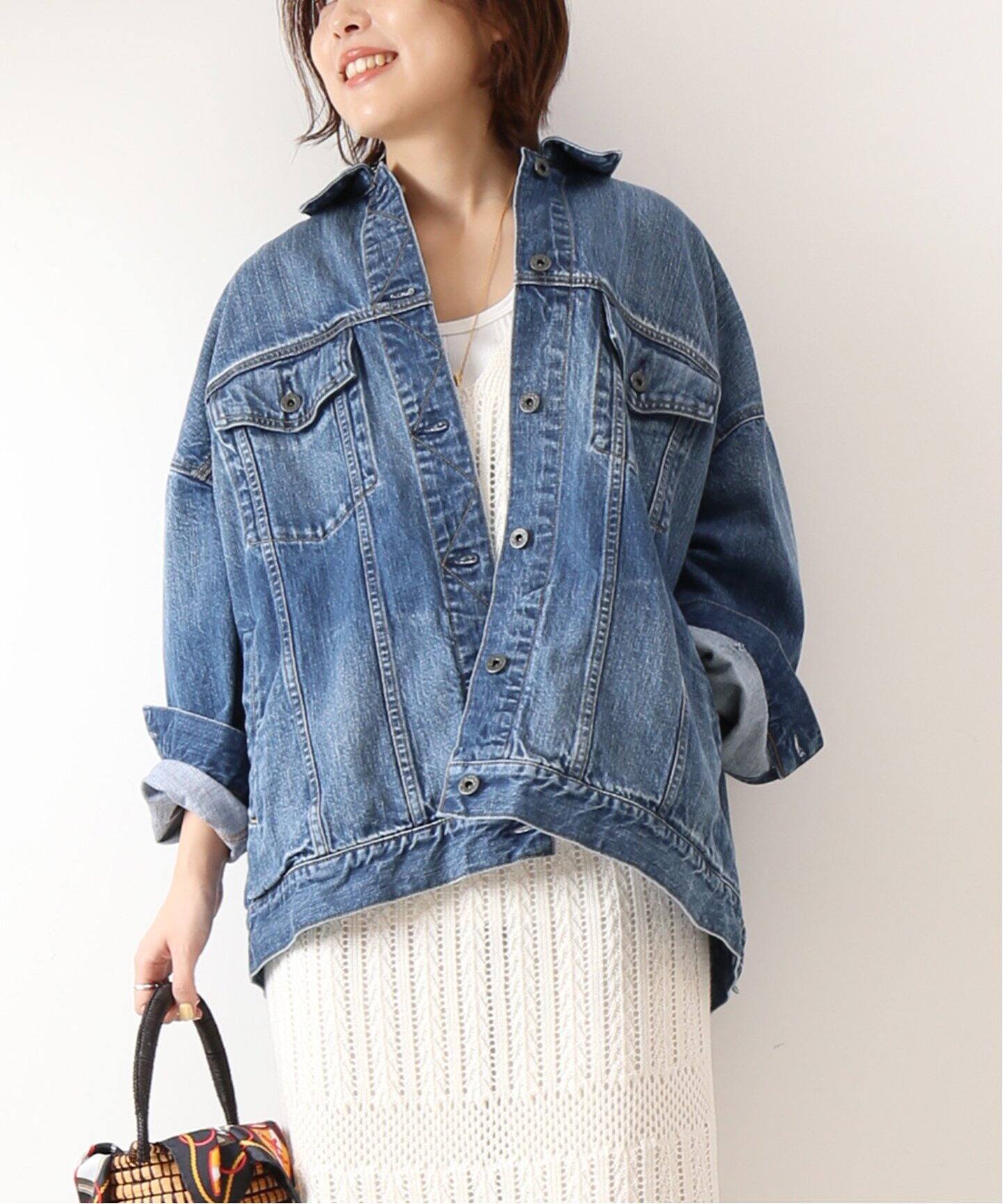 5 1/2】OVER DENIM 3RD ジャケット◇|Spick and Span(スピック 5 1/2】OVER DENIM 3RD ジャケット◇|Spick and Span(スピック