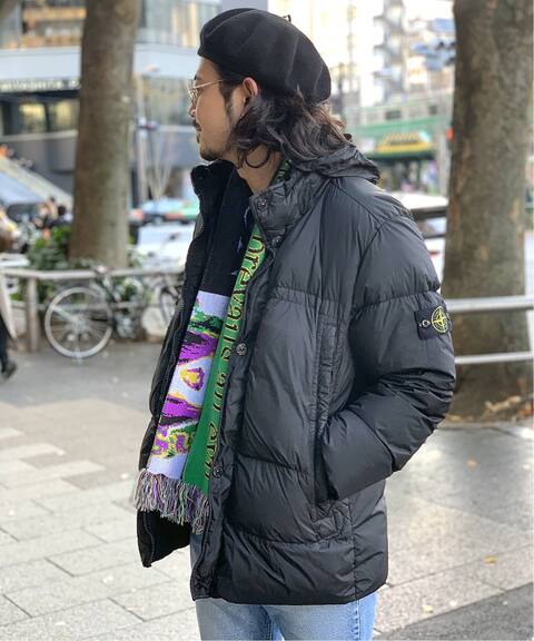 Stone Island ストーンアイランド ブルゾンダウンスタンド Pulp パルプ 公式のファッション通販 Baycrew S Store