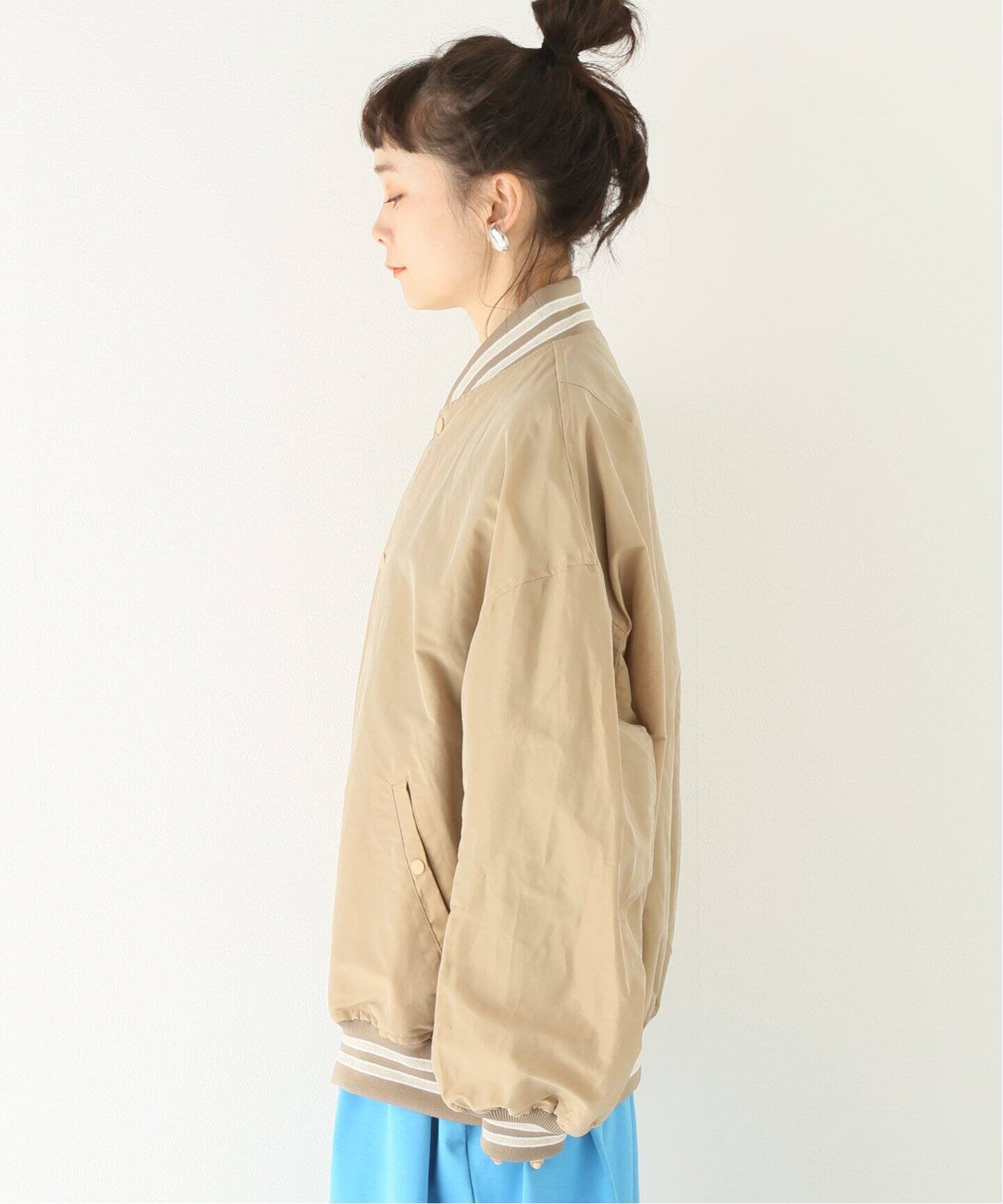 MAISON EUREKA/メゾン・エウレカ】NYLON RAMIE STADIUM JUMPER MAISON EUREKA/メゾン・エウレカ】NYLON RAMIE STADIUM JUMPER