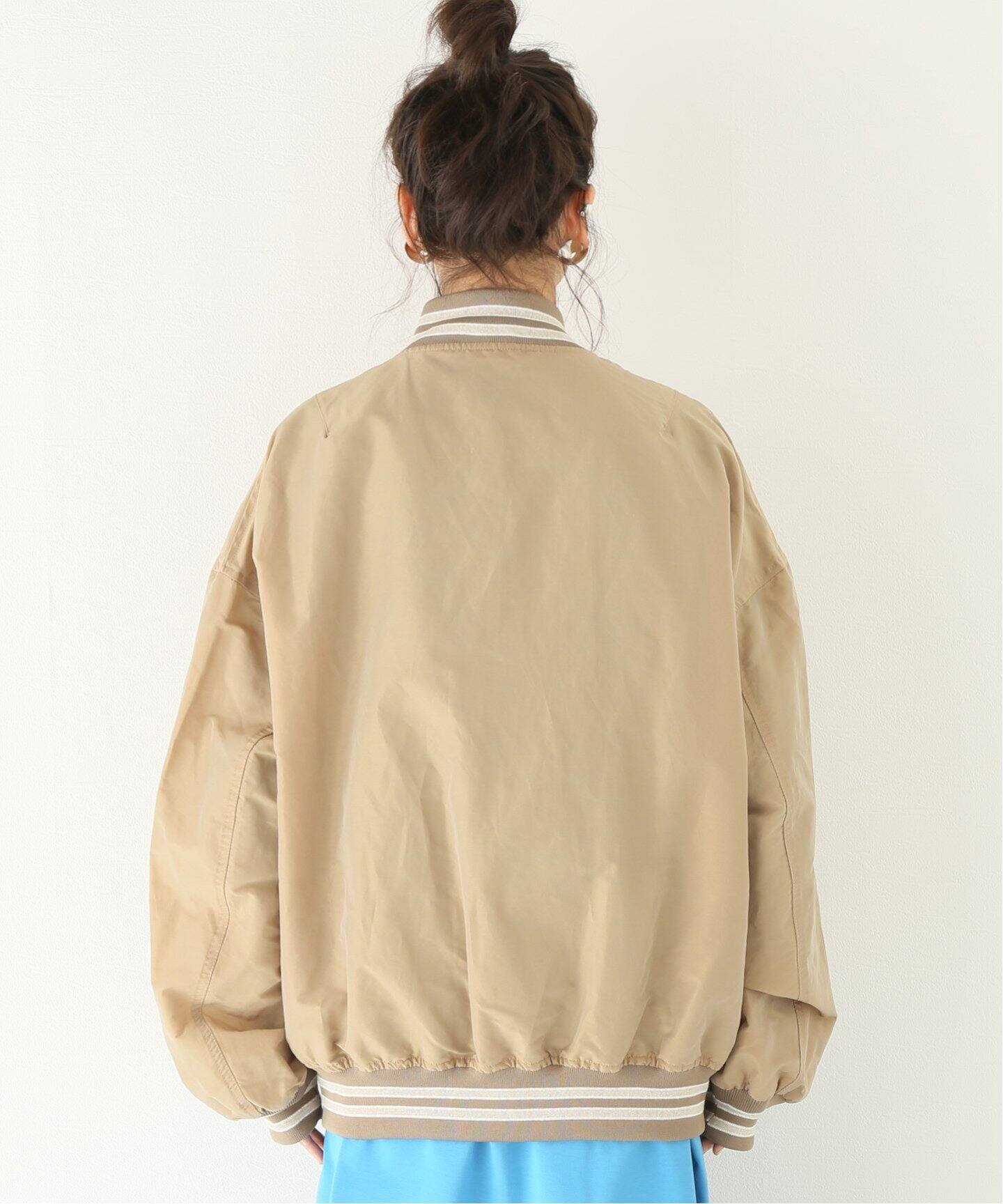 MAISON EUREKA/メゾン・エウレカ】NYLON RAMIE STADIUM JUMPER MAISON EUREKA/メゾン・エウレカ】NYLON RAMIE STADIUM JUMPER