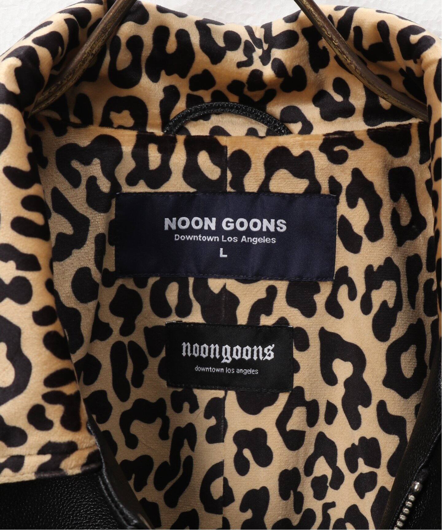 NOON GOONS / ヌーングーンズ】Fly By Leather Jacket:ブルゾン ...