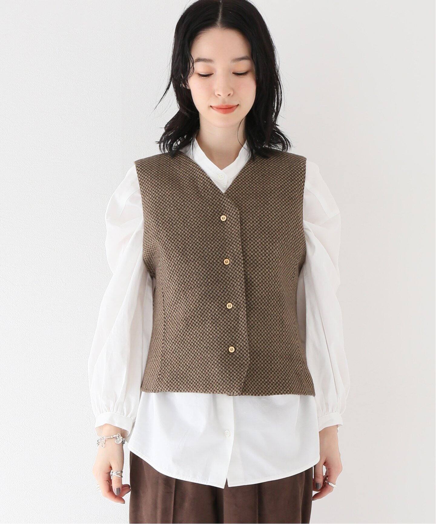 BASERANGE/ベースレンジ】ADEM VEST：ベスト（その他ブルゾン 