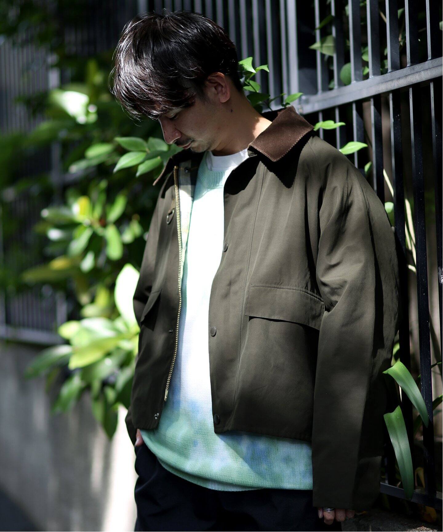 BARBOUR for relume】別注 Oversized Reversible SPEY|JOURNAL