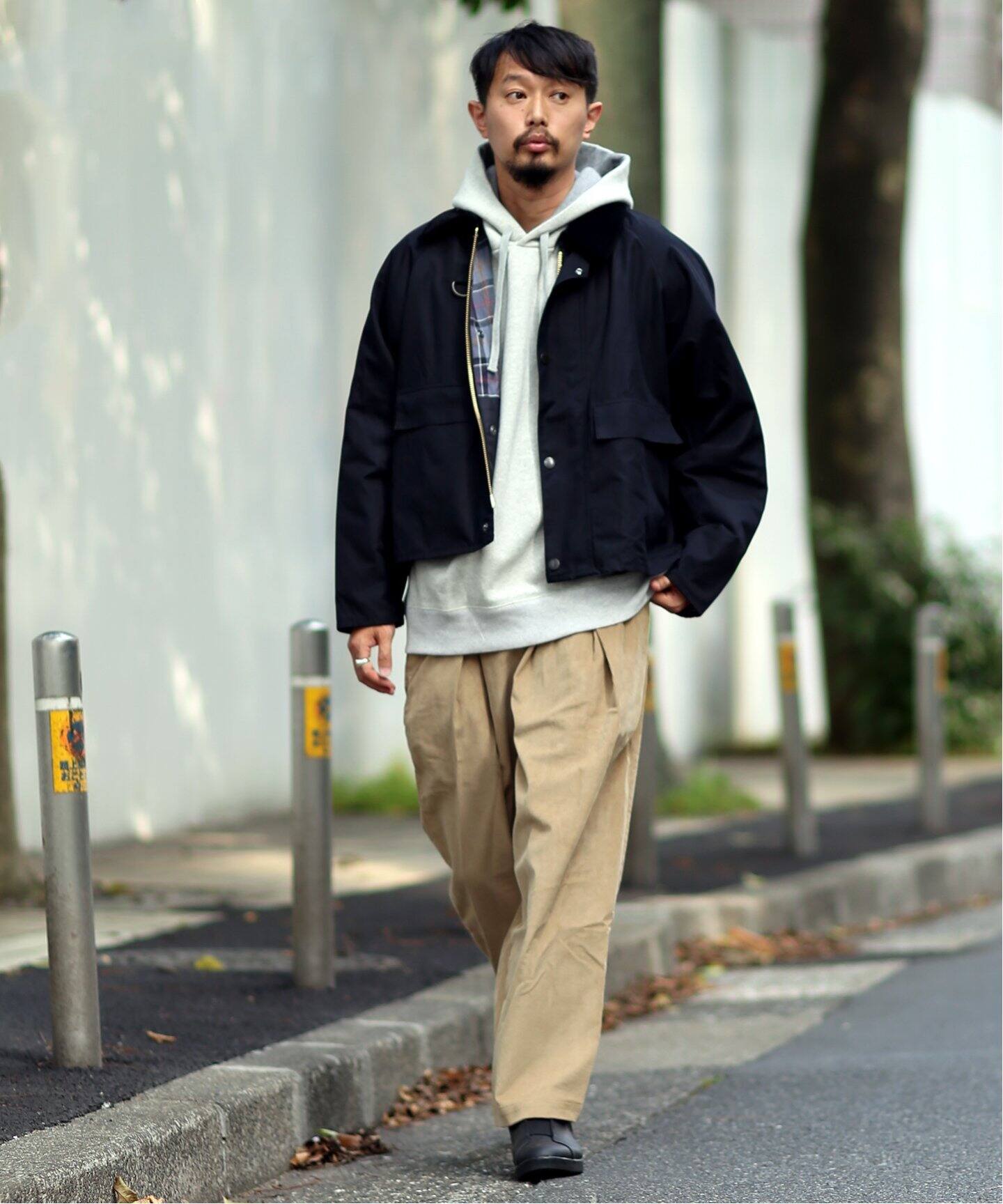 BARBOUR for relume】別注 Oversized Reversible SPEY|JOURNAL