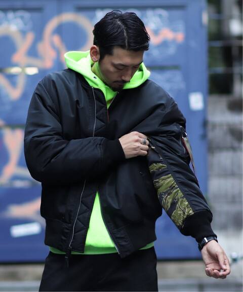 Alpha Relume 別注 アルファ ビッグサイズ Ma 1 Journal Standard Relume ジャーナルスタンダード レリューム 公式のファッション通販 20011465003910 Baycrew S Store