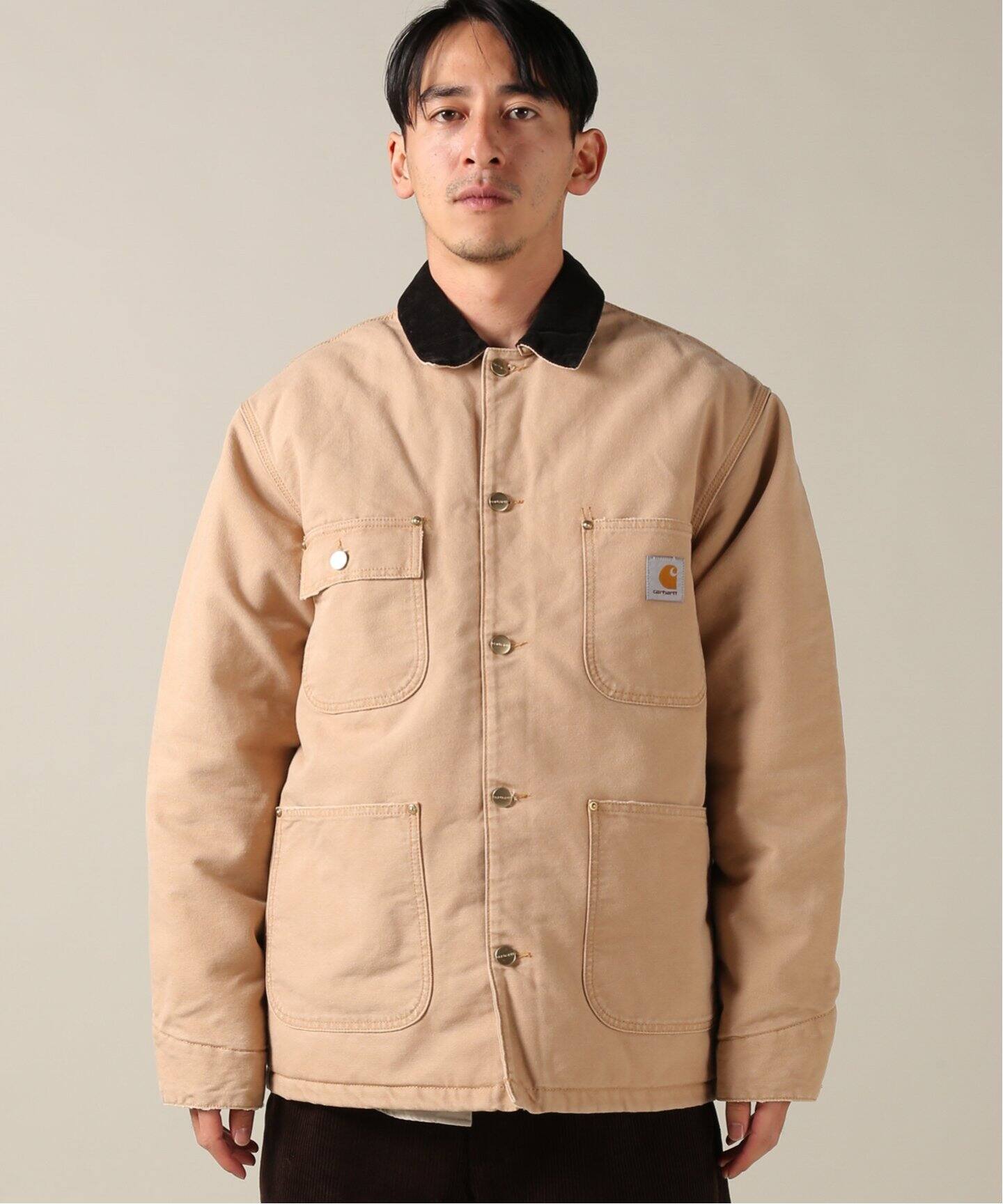 レビュー高評価のおせち贈り物 coat chore wip カーハート carhartt - カバーオール