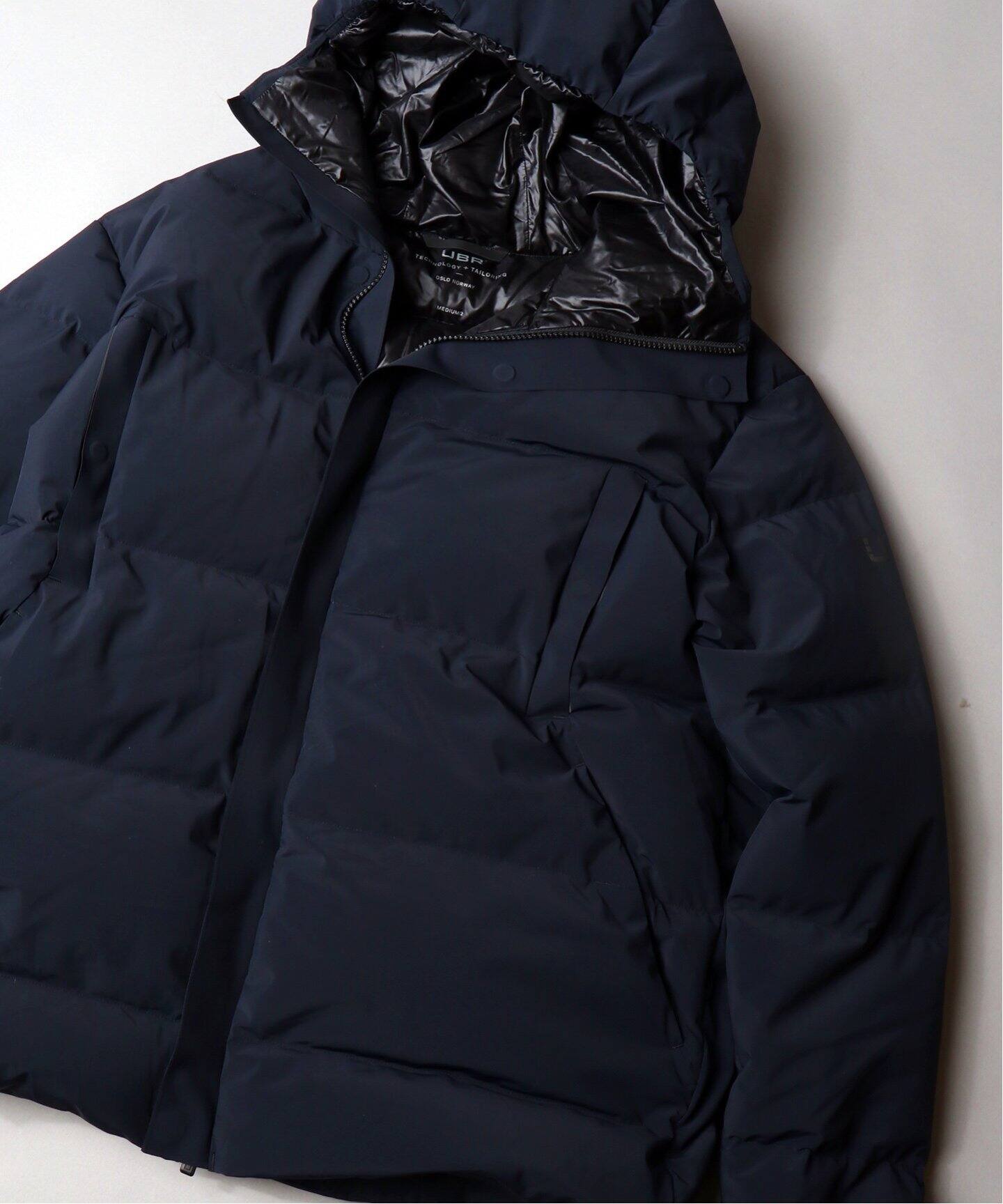 Begin掲載】【UBR×JS / ウーバー】別注 DOWN JACKET｜JOURNAL STANDARD 