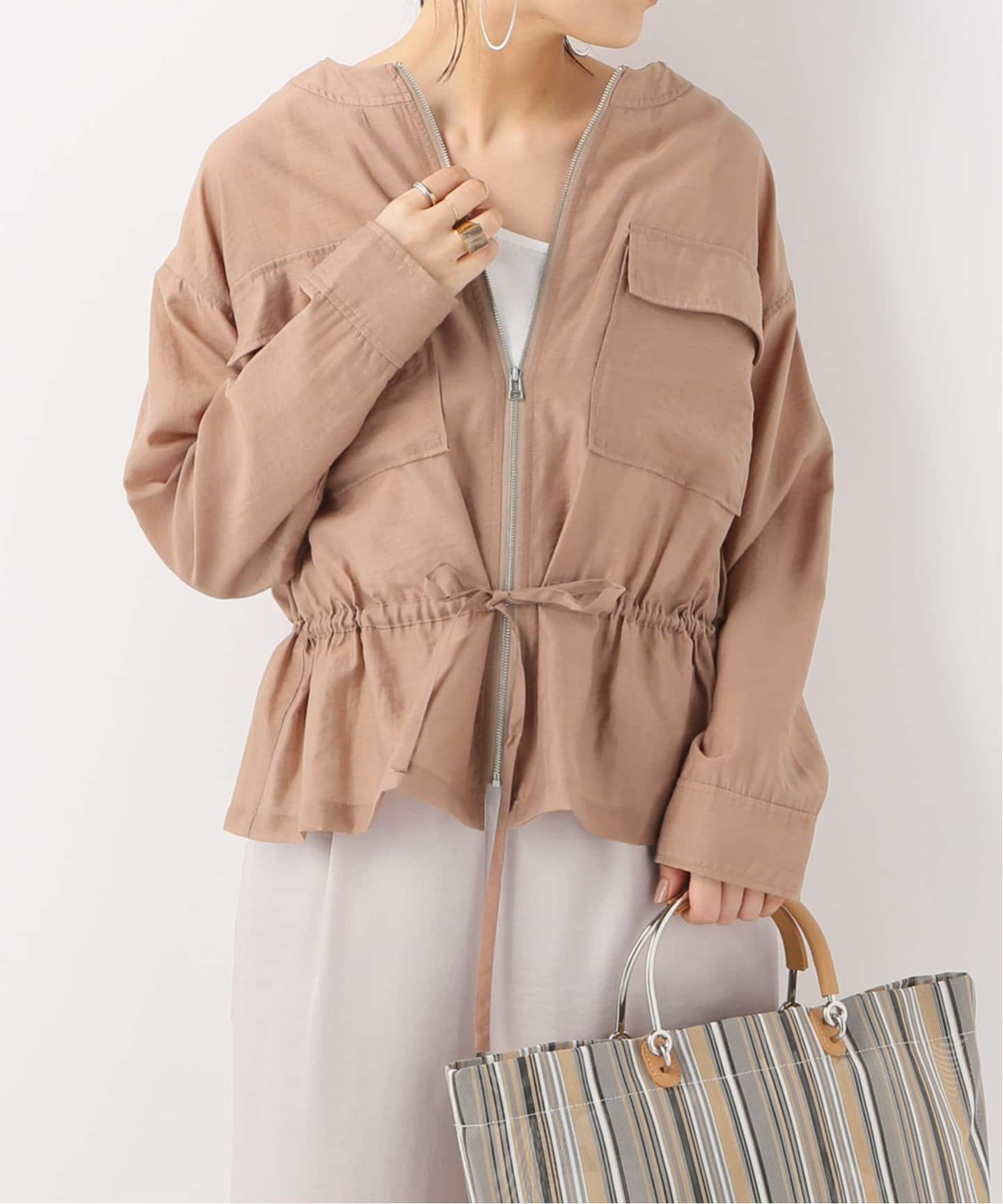 B.C STOCK ベーセーストック】シアーブルゾン[品番：BYCW0001345]｜B.C
