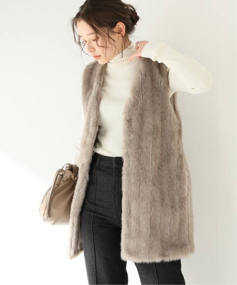 ミドル丈ファーベスト B C Stock ベーセーストック 公式のファッション通販 Baycrew S Store ミドル丈ファーベスト B C Stock ベーセーストック 公式のファッション通販 Baycrew S Store