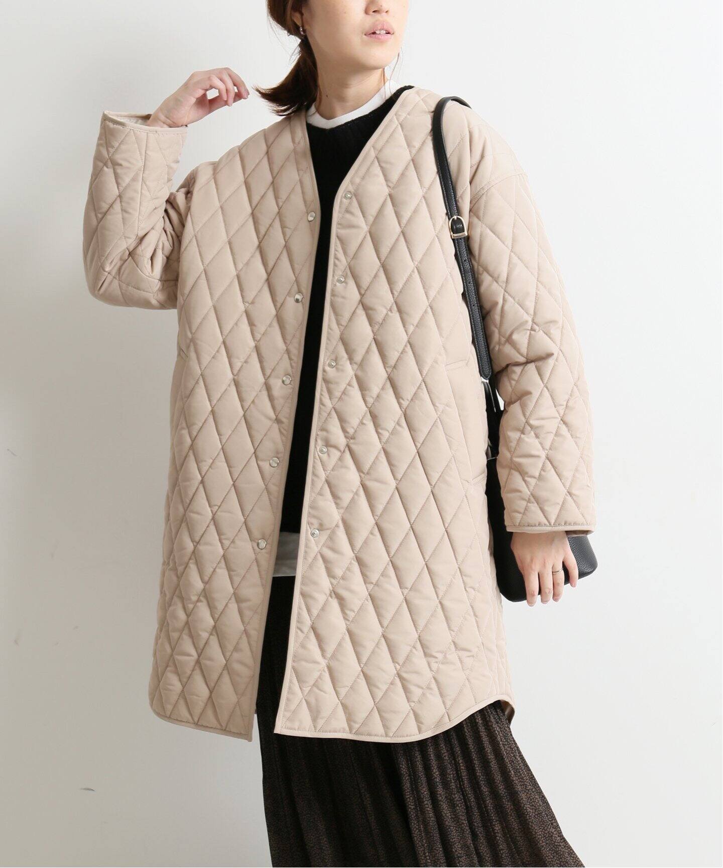 SLOBE IENA RENU キルティングロングブルゾン イエナ　20AW SLOBE IENA RENU キルティングロングブルゾン イエナ 20AW