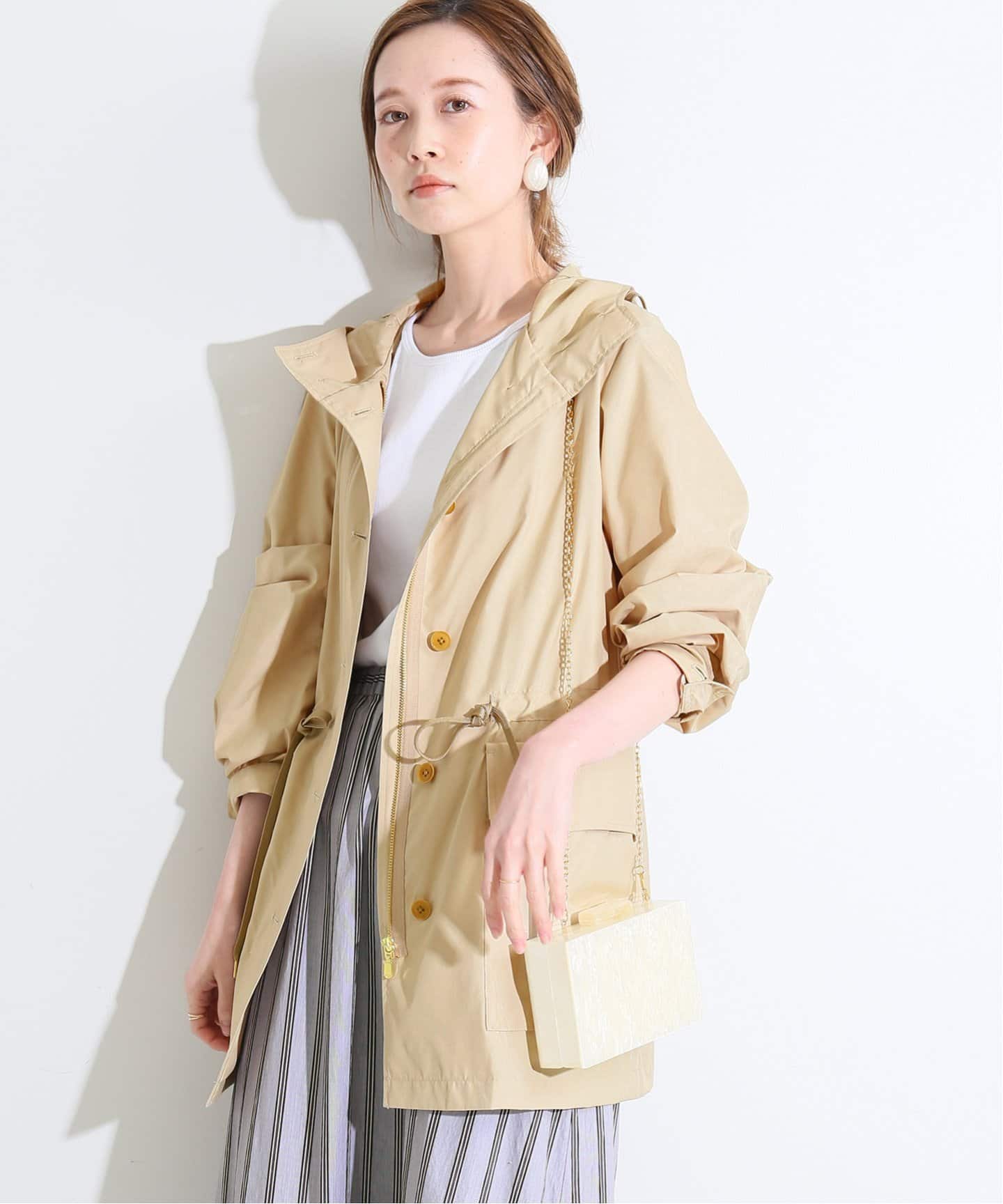 ☆美品☆ IENA 定価26,400円 タフタフードジャケット 38 LA BOUCLE】今欲しいのは、軽めアウター｜IENA（イエナ